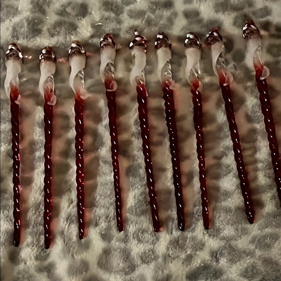 Glass Santa Ornament - Picture 4 of 5